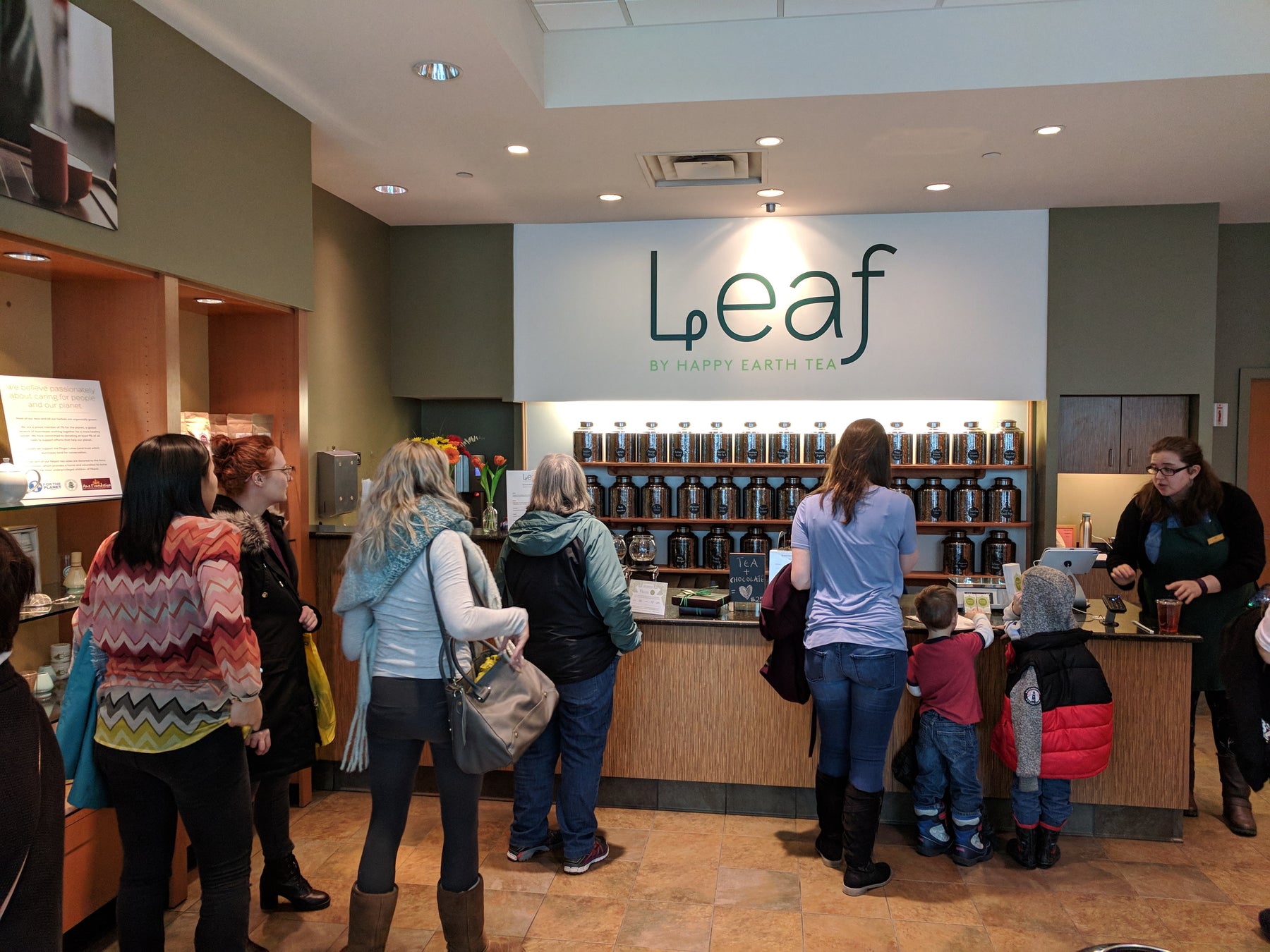 Grand Opening Leaf By Happy Earth Tea, Victor, NY