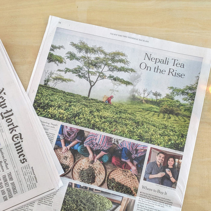 Nepal Tea Arrives in NYT