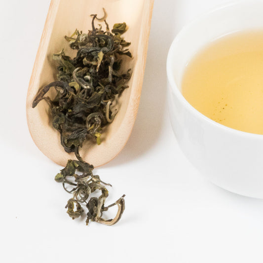 Himalayan Evergreen, Nepal Organic Green Tea - Autumn 2024, Jun Chiyabari Tea Estate - - Happy Earth Tea