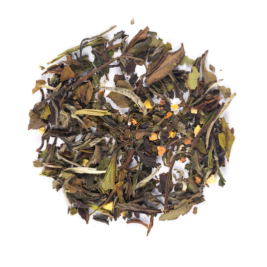 Emperor's Peach - Organic White Tea with Peach and Quince - - Happy Earth Tea