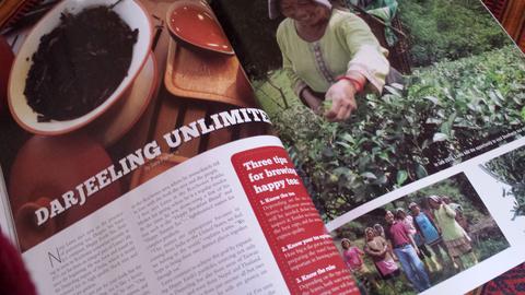 (585) Magazine, February 2014 - Happy Earth Tea