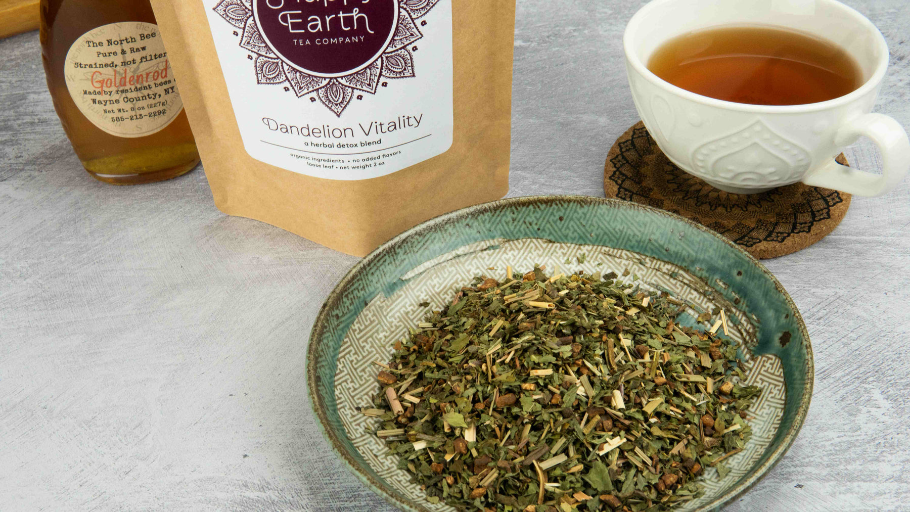 New Wellness Tea - Dandelion Vitality - Happy Earth Tea