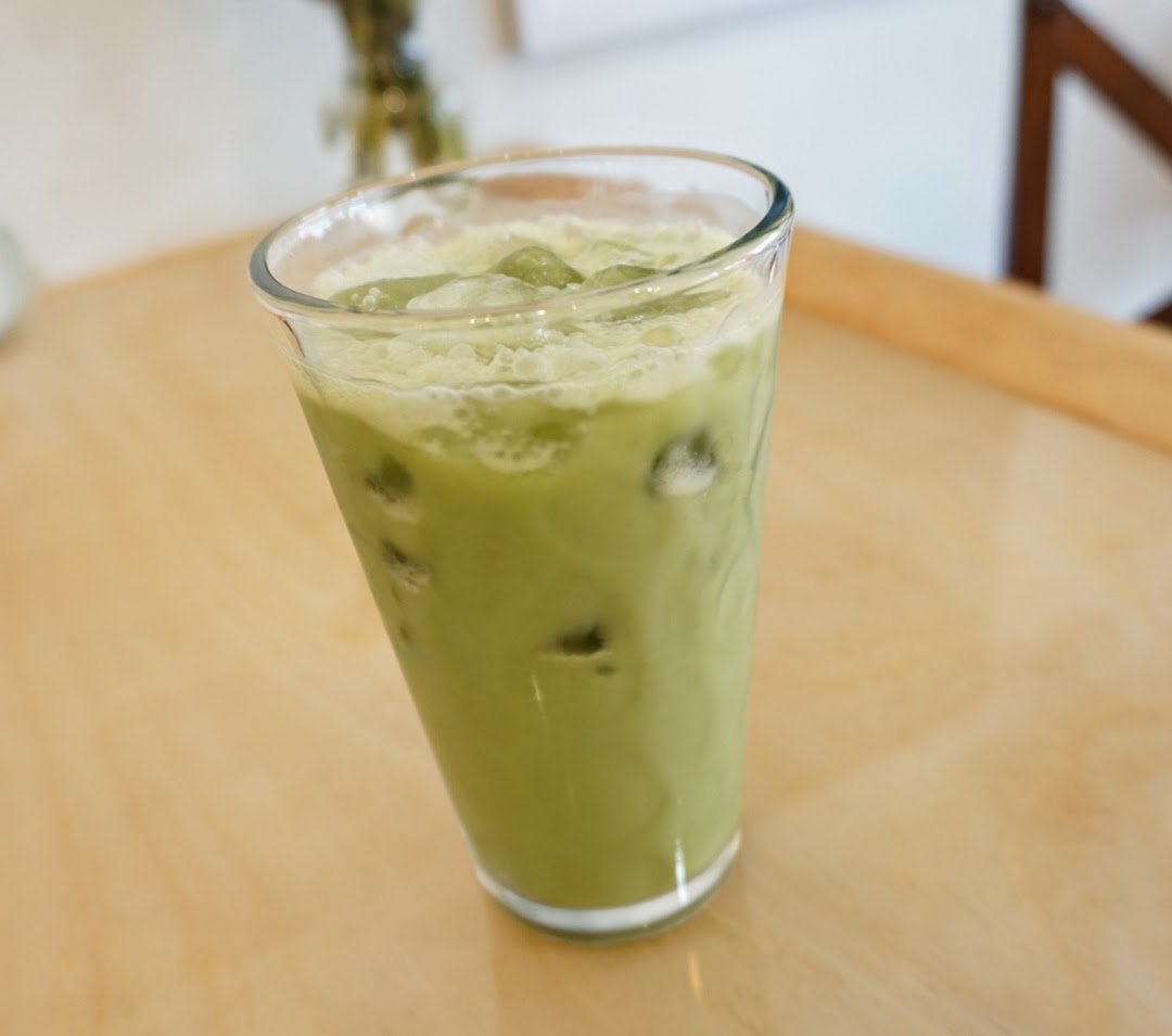Recipe - Iced Coconut Matcha Latte - Happy Earth Tea