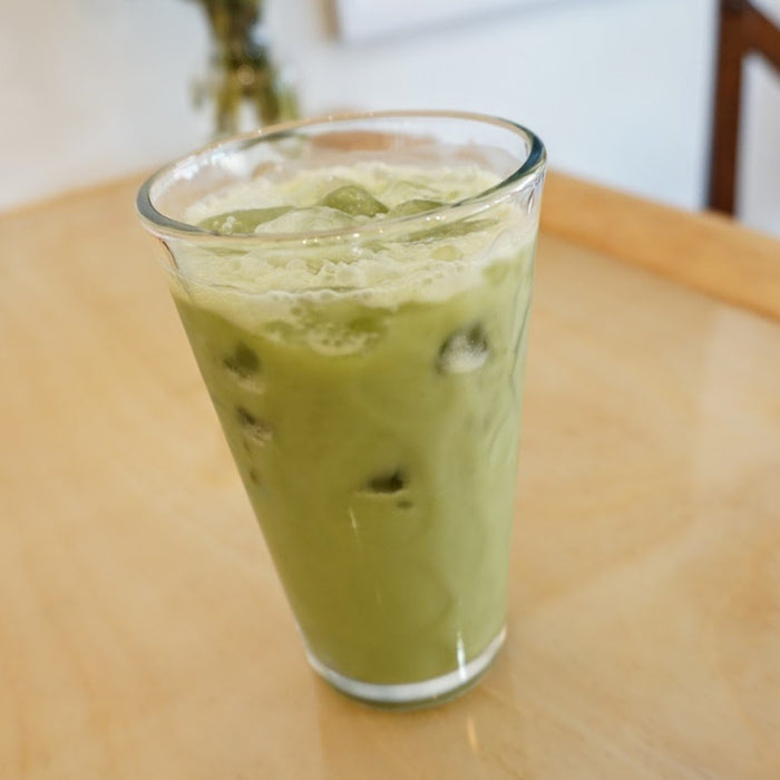 Recipe - Iced Coconut Matcha Latte - Happy Earth Tea