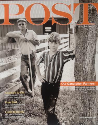 Photo of cover of Rochester Post Magazine 