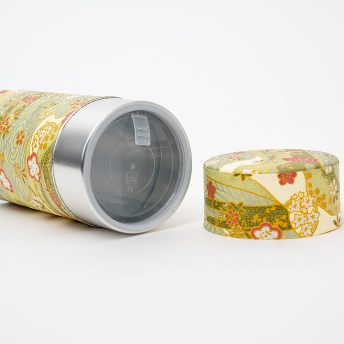 Japanese Traditional Washi Tea Canister – 5 Pattern 200g