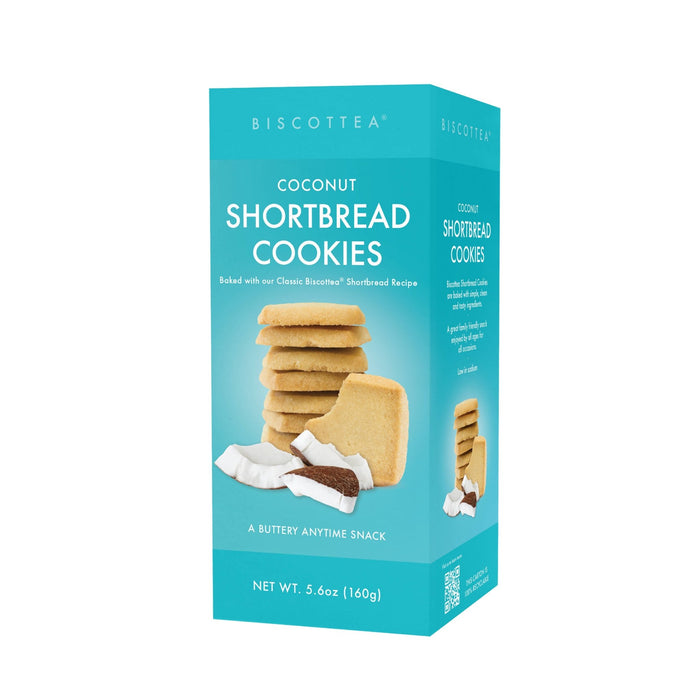 Biscottea Coconut Shortbread - 51601106-Happy Earth Tea