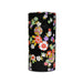 Japanese Double-Lid Tea Container – Black Flower (200g) - 1920H2-Happy Earth Tea
