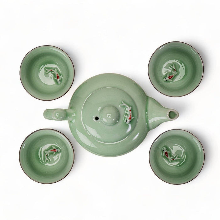 Koi Fish Tea Set