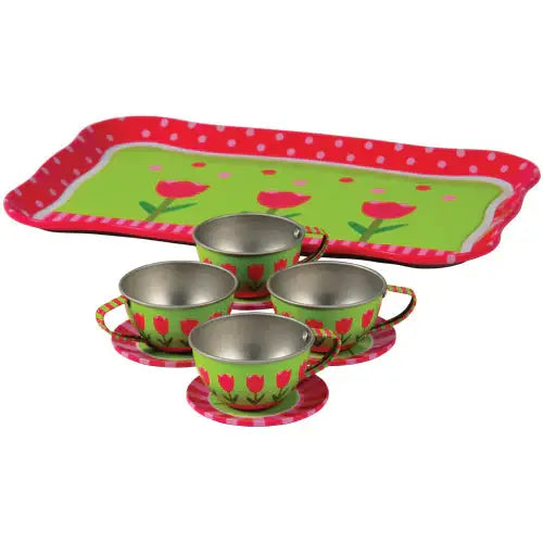 Tin Travel Tea Set for Kids