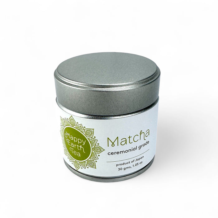 Happy Earth Tea Ceremonial Grade Matcha | Saemidori |