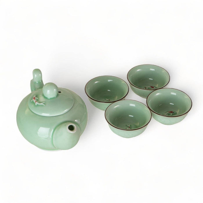Koi Fish Tea Set