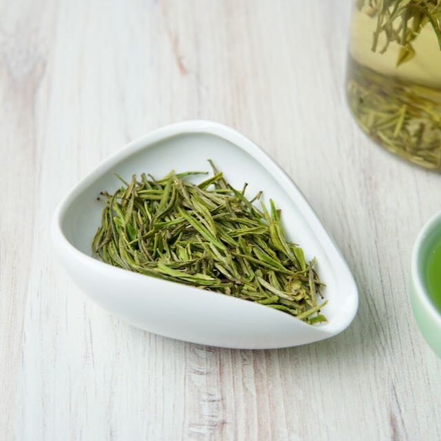 Tea leaves close up 