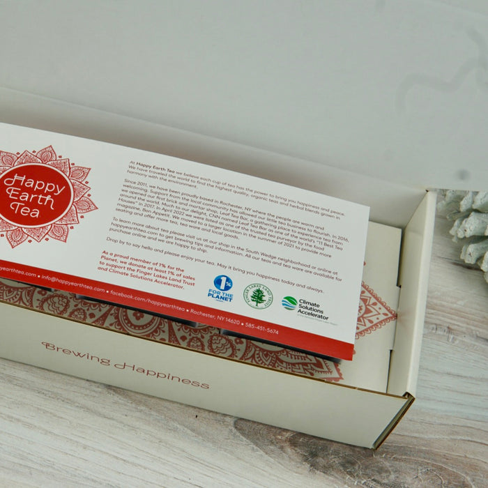 Black Tea Trio - Black Tea Gift Box insert