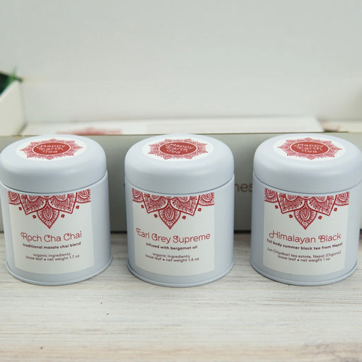 Black Tea Trio - Black Tea Gift Box tins