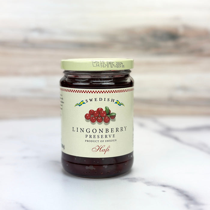 Lingonberry Preserves Jar Hafi 