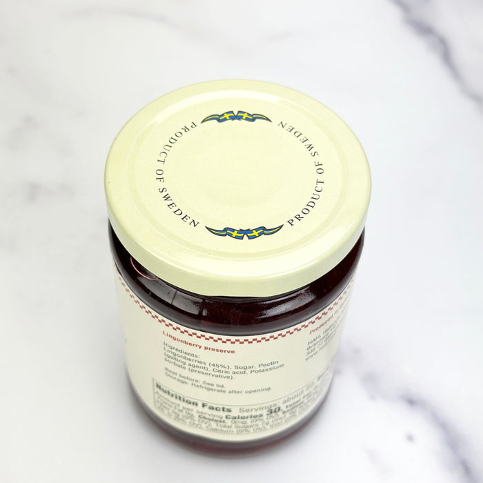 Lingonberry Preserves Jar Hafi 