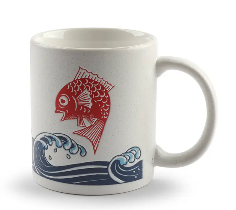 Tea Cup - Mug Red Tai Fish