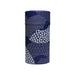 Japanese Double-Lid Tea Container – Navy Fan (200g) - TCYA02-Happy Earth Tea