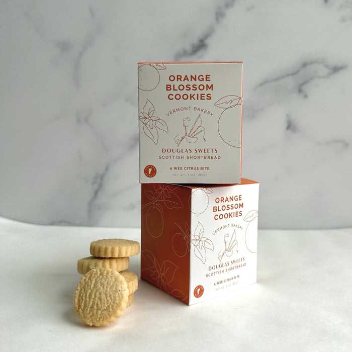 Mini Box Orange Blossom Shortbread