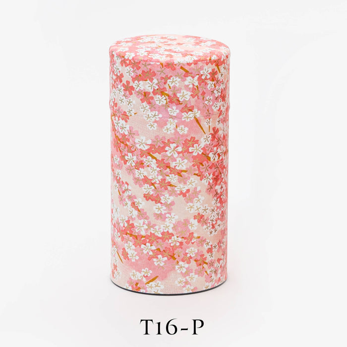 Japanese Traditional Washi Tea Canister – 20 Pattern 200g