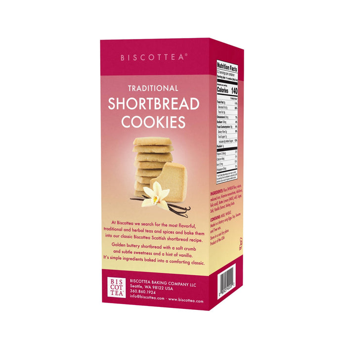 Biscottea Traditional Shortbread - -Happy Earth Tea