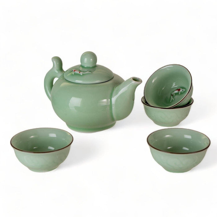 Koi Fish Tea Set