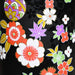 Japanese Double-Lid Tea Container – Black Flower (200g) - 1920H2-Happy Earth Tea