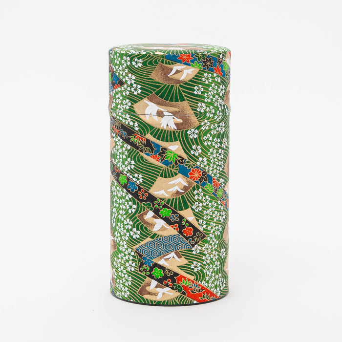 Japanese Traditional Washi Tea Canister – 20 Pattern 200g