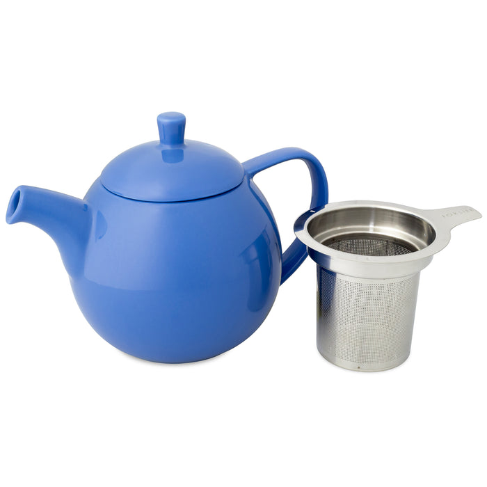 English-style Ceramic Teapots with Infuser Baskets