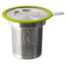 one-cup tea infuser - lime green