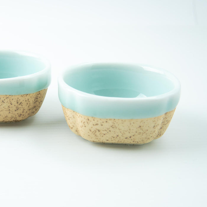 Tea Cup - Partial Ruyao Glaze