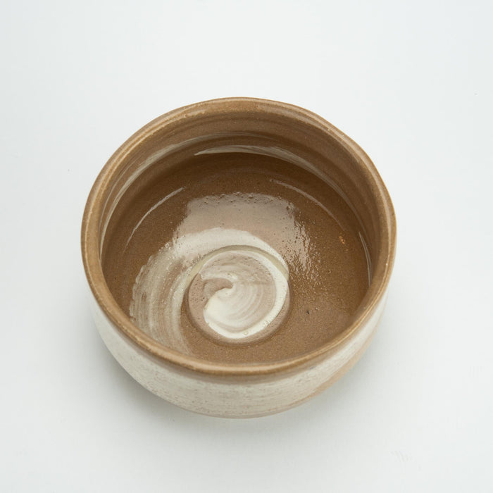 Matcha Tea Bowl - Seto Hakeme chawan