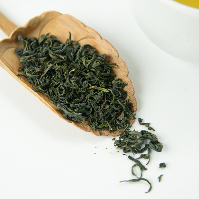Kamairicha - Pan-Fried Japanese Green Tea (Organic) 2.6 oz | Happy Earth Tea