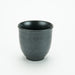 Tea Cup Satin Black White Dots - 6 oz