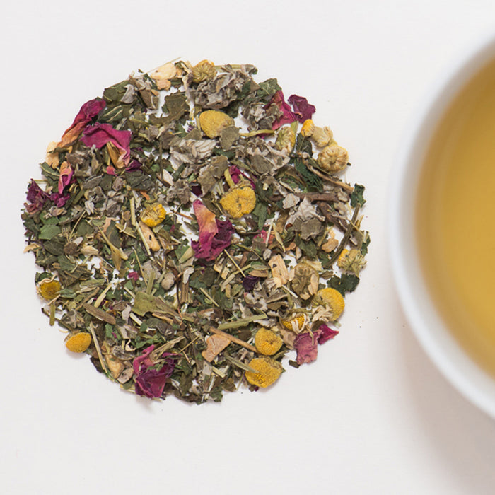 Just Peachy Herbal Tea 2.6 oz | Happy Earth Tea
