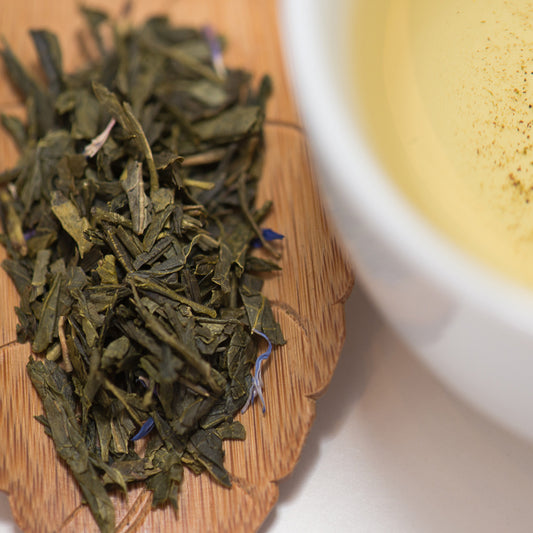 Tropical Green - Organic Green Tea Flavored with Pineapple and Papaya -  - Happy Earth Tea