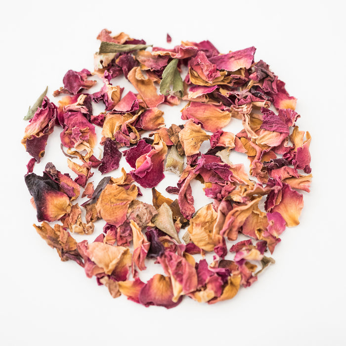 rose petals for organic tea